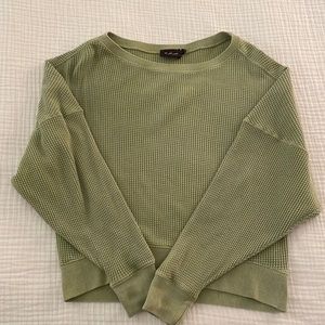 Sage Green Urban Outfitters Sweter